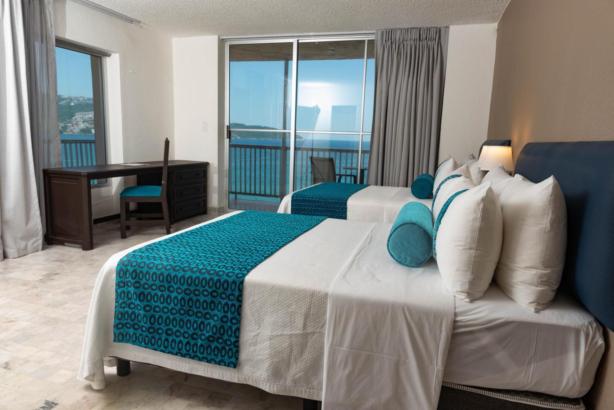 Ritz Acapulco All Inclusive Экстерьер фото A guest room at the hotel